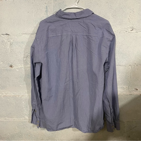 Converse one star button down shirt mens size XL blue white - Picture 3 of 3